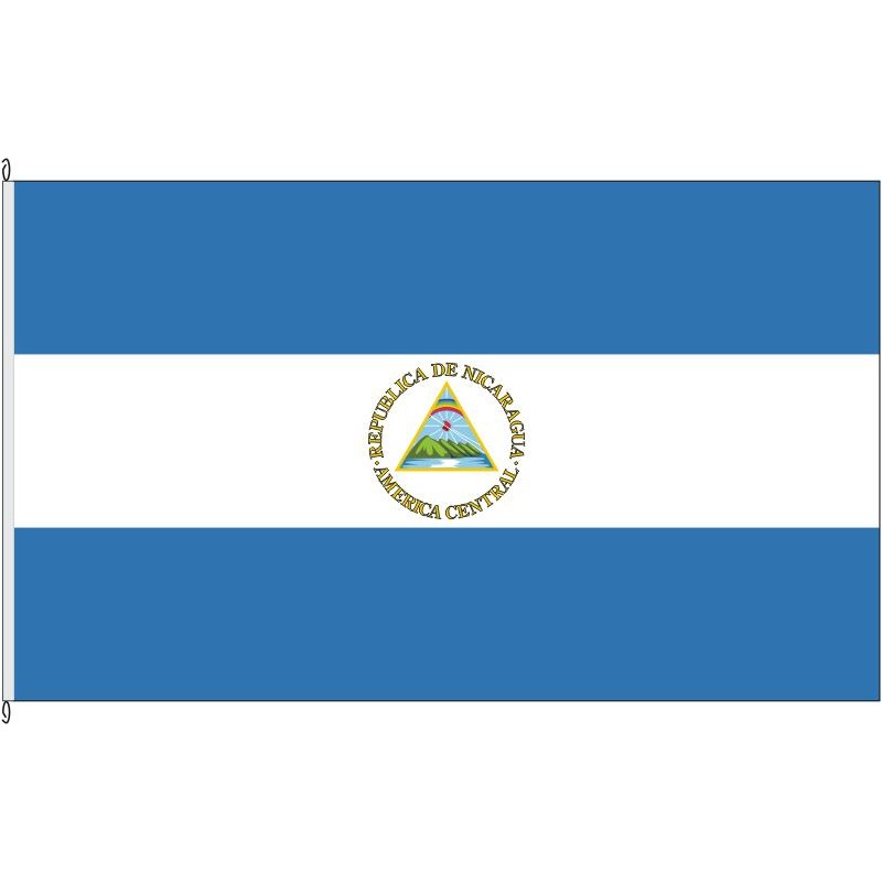 Fahne Flagge Nicaragua 80 x 120 cm Bootsflagge Premiumqualität 