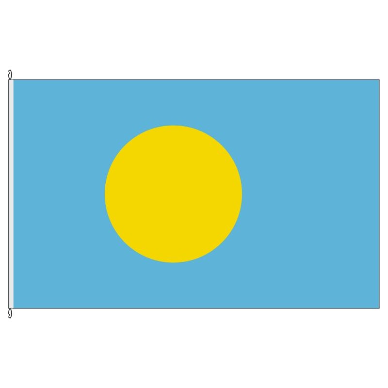 Fahne Flagge PLW-Palau