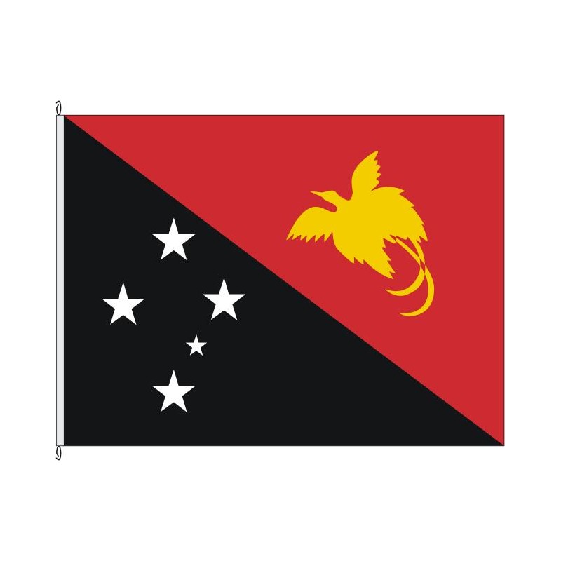 Fahne Flagge PNG-Papua-Neuguinea