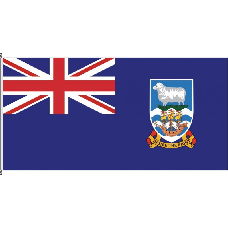 Fahne Flagge FLK-Falkland Islands