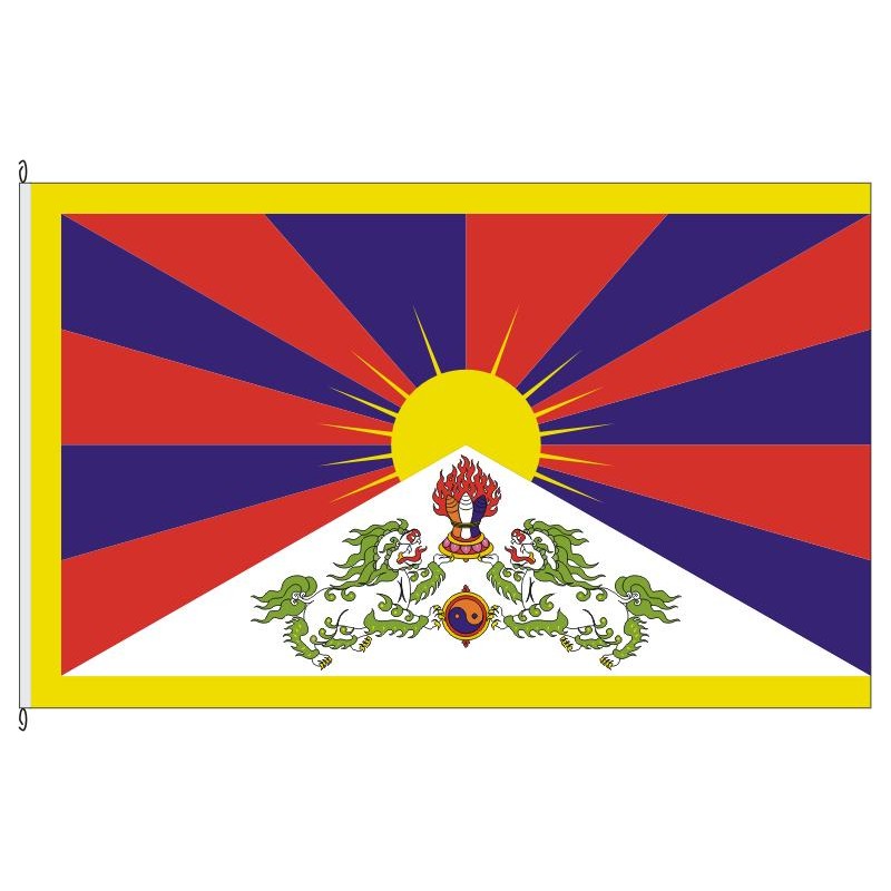 Fahne Flagge TBT-Tibet