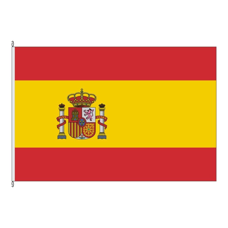 Fahne von Spanien (Staatsflagge)