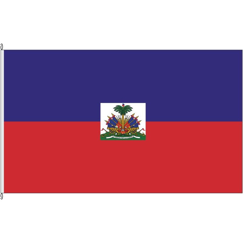 Fahne Flagge HTI-Haiti (Staatsflagge)