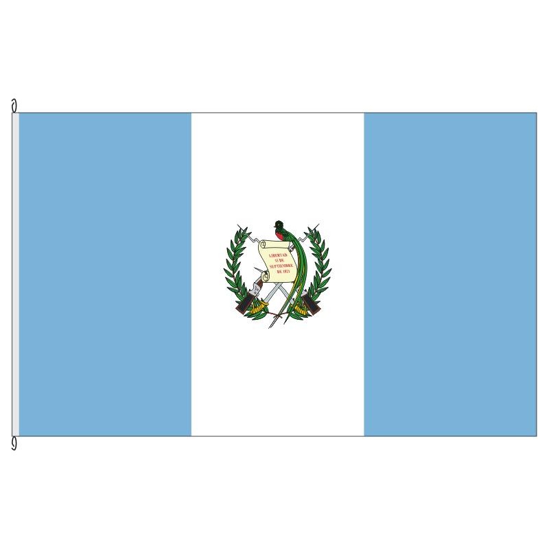Fahne Flagge GTM-Guatemala (Staatsflagge)