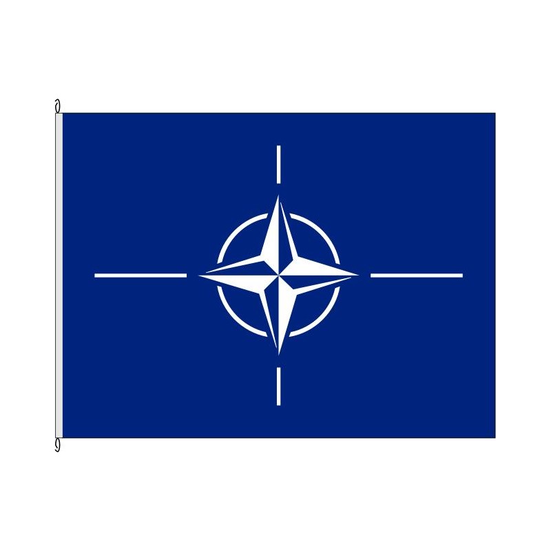 Fahne Flagge Nato-Nato