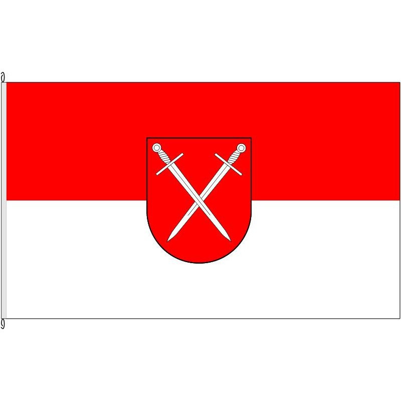 Fahne Flagge UN-Schwerte (Variante)
