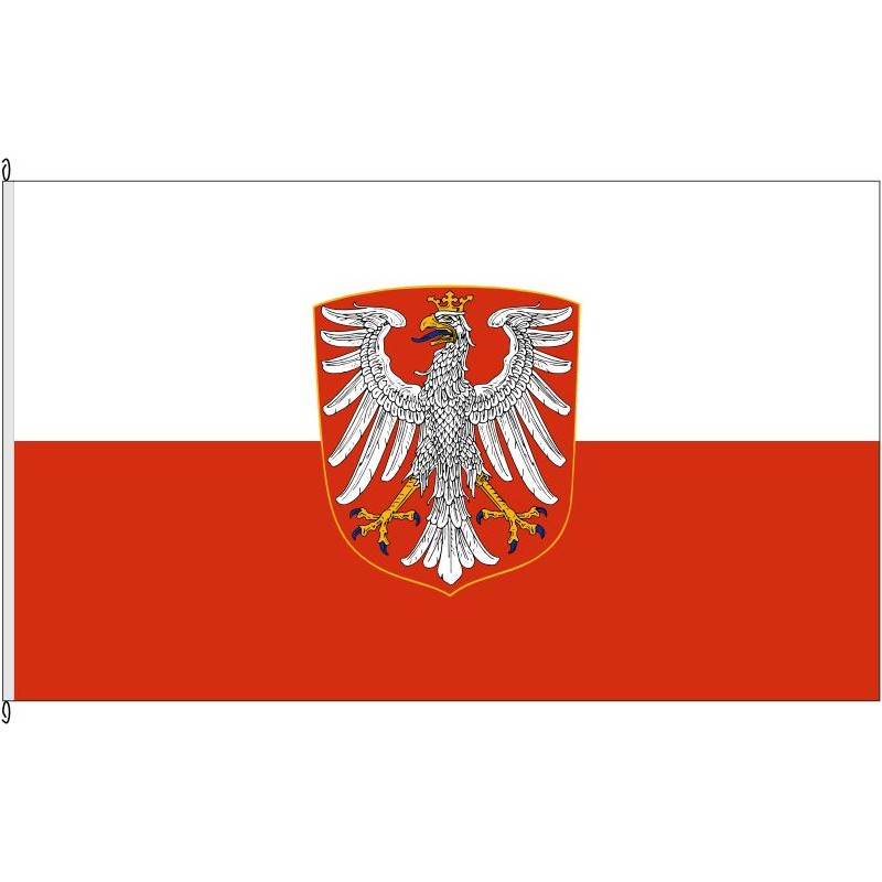 Fahne Flagge F-Frankfurt am Main (Variante)
