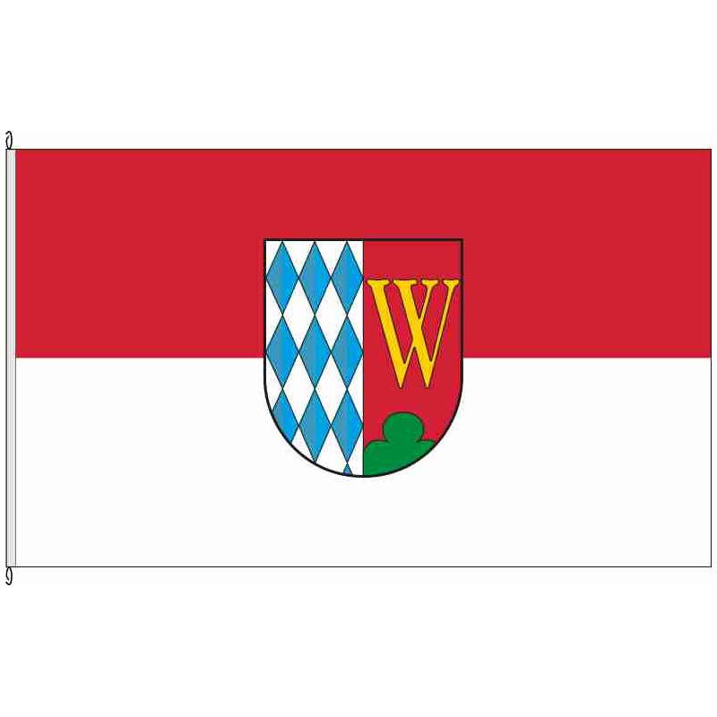 Fahne Flagge GER-Westheim (Pfalz)