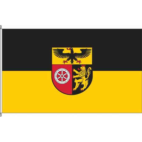Fahne Flagge MZ-Landkreis Mainz-Bingen