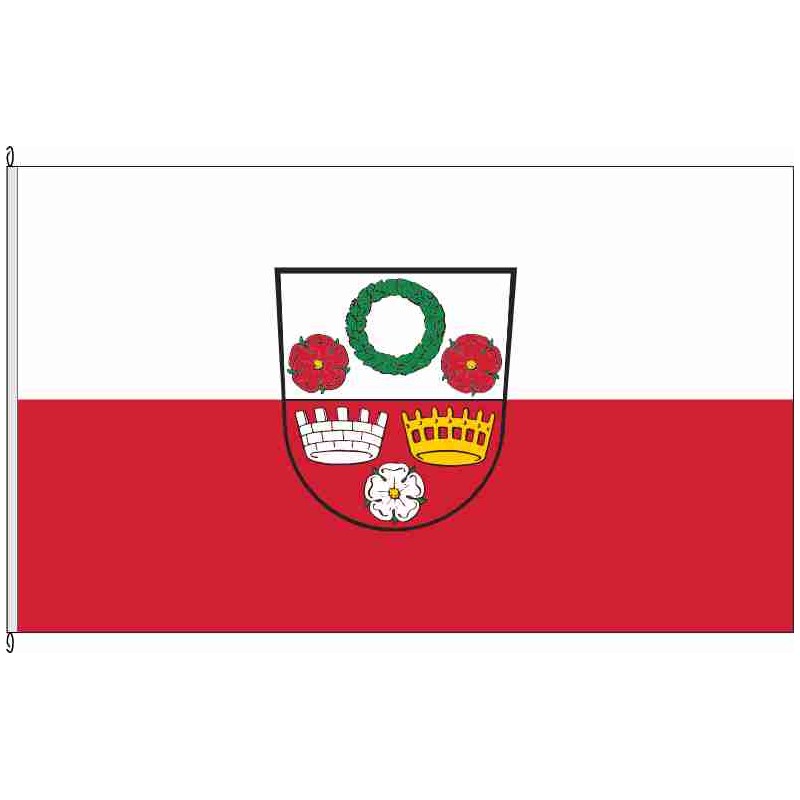 Fahne Flagge KC-Kronach mit Wappen klein