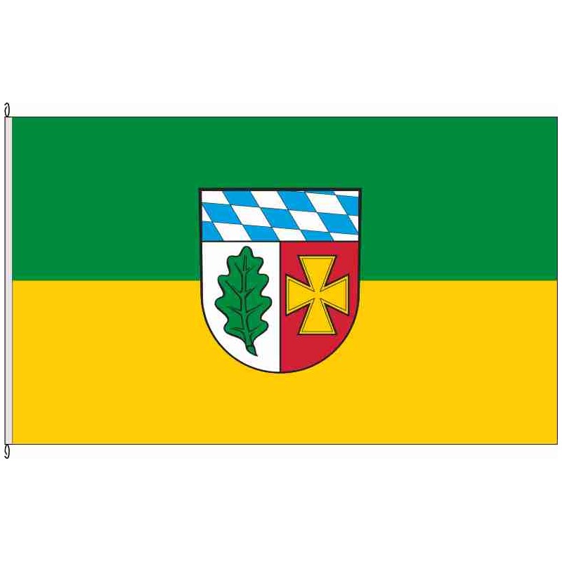 Fahne Flagge AIC-Landkreis Aichach-Friedberg
