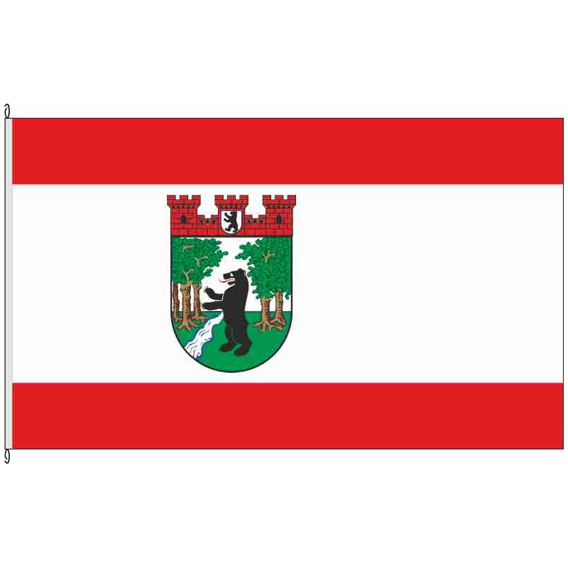 Fahne Flagge B-Treptow historisch