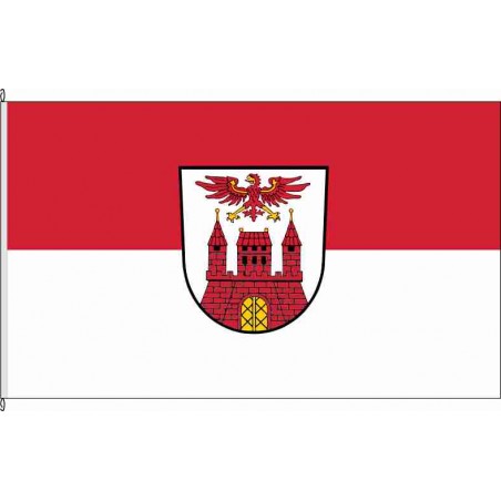 Fahne Flagge Landkreis Prignitz 60 x 90 cm Bootsflagge Premiumqualität 