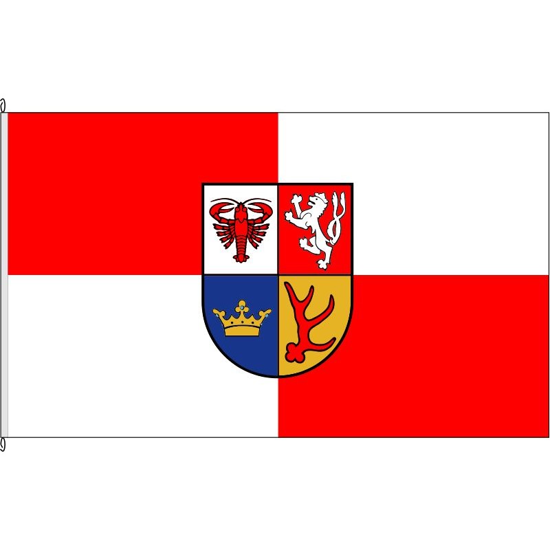 Fahne Flagge SPN-Landkreis Spree-Neiße