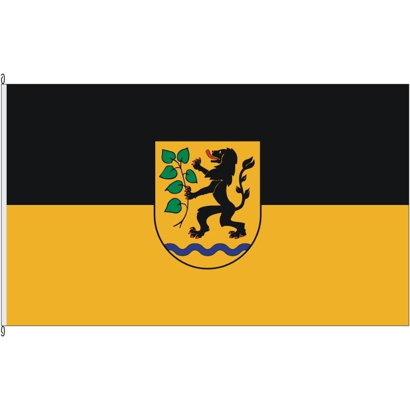 Fahne Flagge Landkreis Nordsachsen 30 x 45 cm Bootsflagge Premiumqualität 