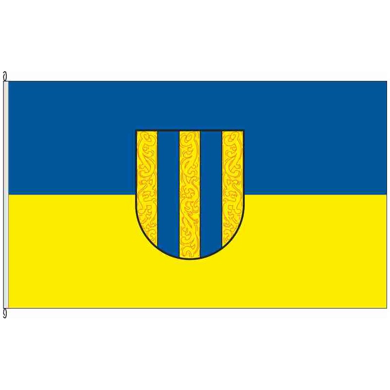 Fahne Flagge ABI-Zörbig m.Wappen