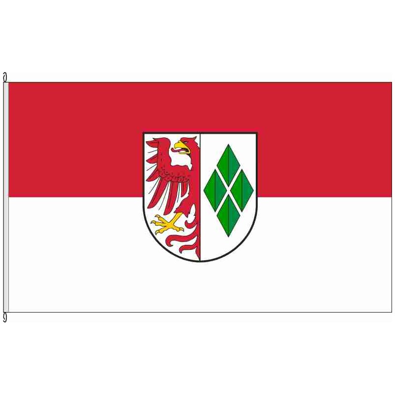 Fahne Flagge Gardelegen OT Mieste 80 x 120 cm Bootsflagge Premiumqualität 