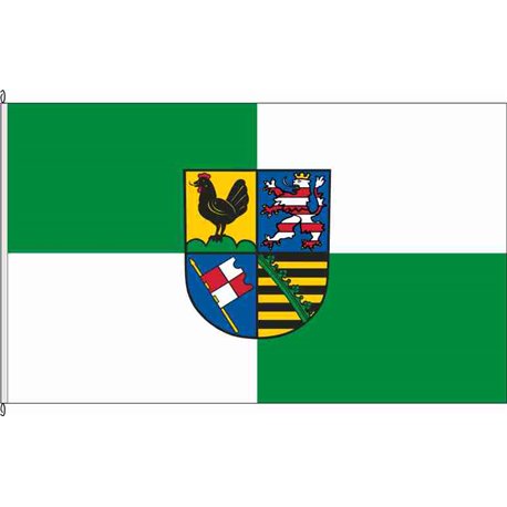 Fahne Landkreis Schmalkalden Meiningen Hissflagge 90 x 150 cm Flagge 